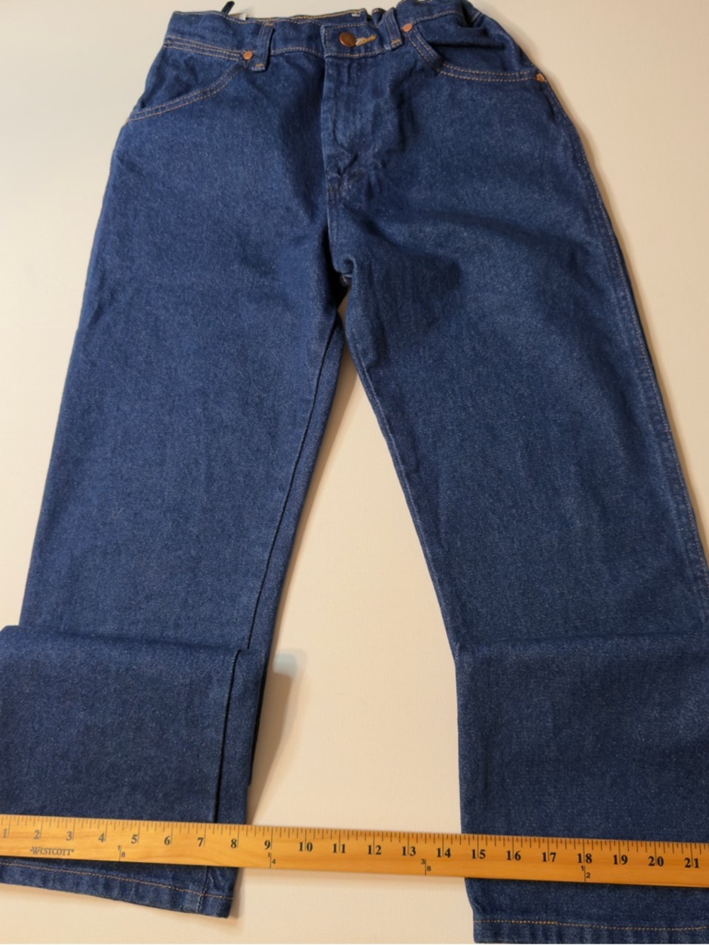 NWT Boy's Wrangler Cowboy Cut Competition Jeans Size 16R (KB5) - Picture 2 of 10